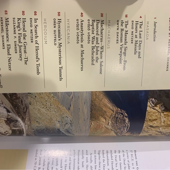 Herod’s Palace-Fortresses special issue magazine 2015 biblical Archaeology - Picture 3 of 9